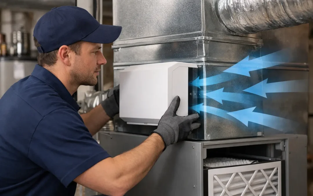 Whole House Air Purifier Installation
