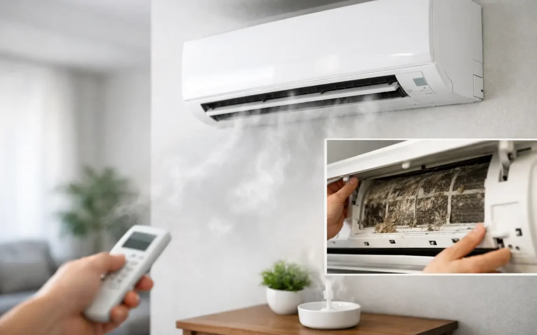 Why Does AC Smell Musty? Causes and Fixes