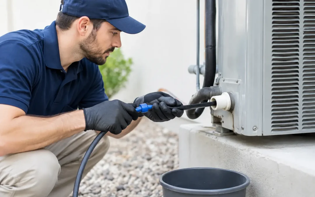 How to Clean Condensate Line Without AC Trouble